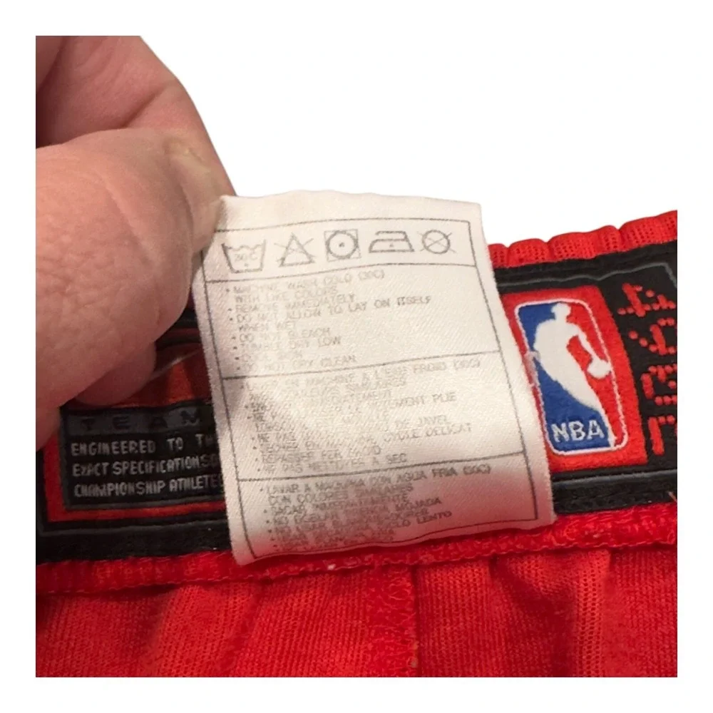 Nike Philadelphia 76ers Basketball Shorts Mens XXL Red NBA Stars PHILA Logo